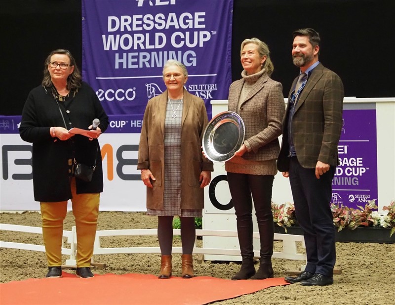 Fra venstre: Hanni Toosbuy, Rigmor Kristensen, Nicole Siesbye Suhr og Hans-Christian Matthiesen. Foto: Jytte Lemkow